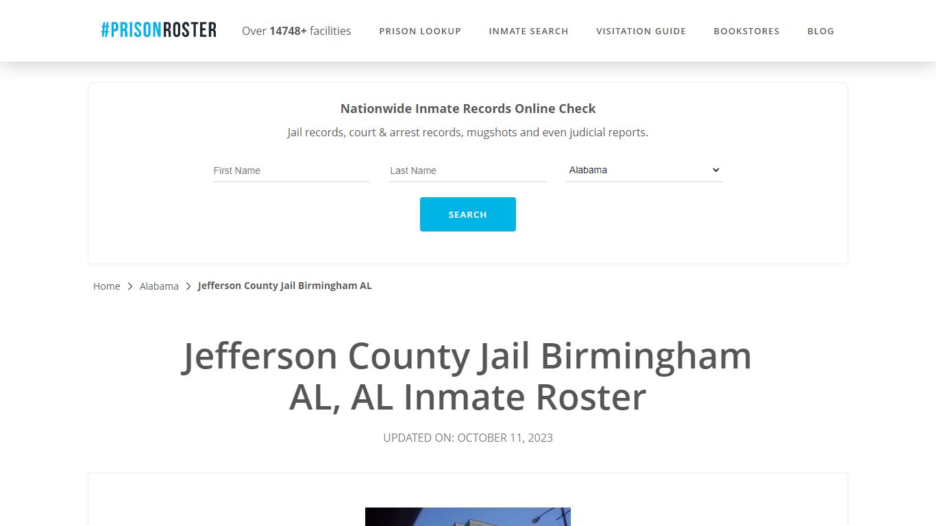 Jefferson County Jail Birmingham AL, AL Inmate Roster - Prisonroster
